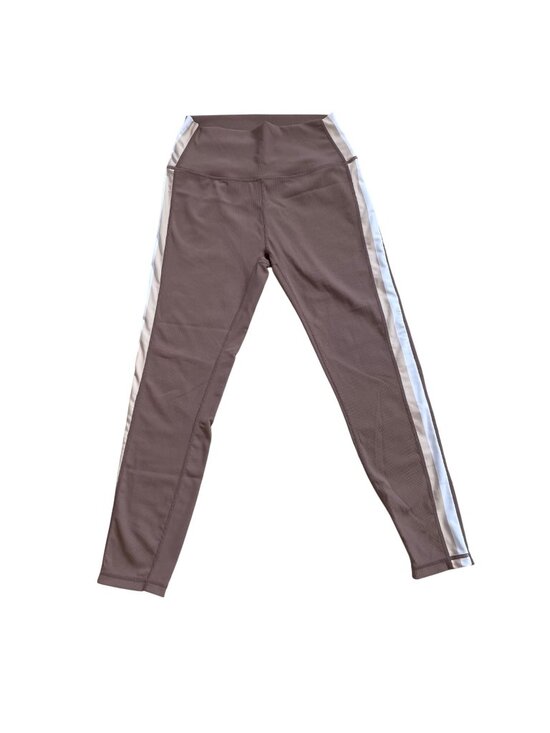 Wilo Pants - Wilo High-Waisted Yoga Leggings Taupe Beige White Women's medium